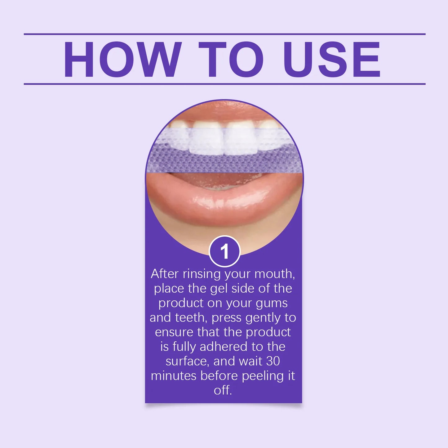 Purple Teeth Whitening Strips Brighten Tooth Remove Plaque Stain Cleaning Oral Hygiene Reduce Sensitivity Bleaching Dental Tools